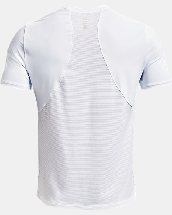 Camiseta de manga corta UA Iso-Chill Run para hombre, White, pdpMainDesktop image number 8